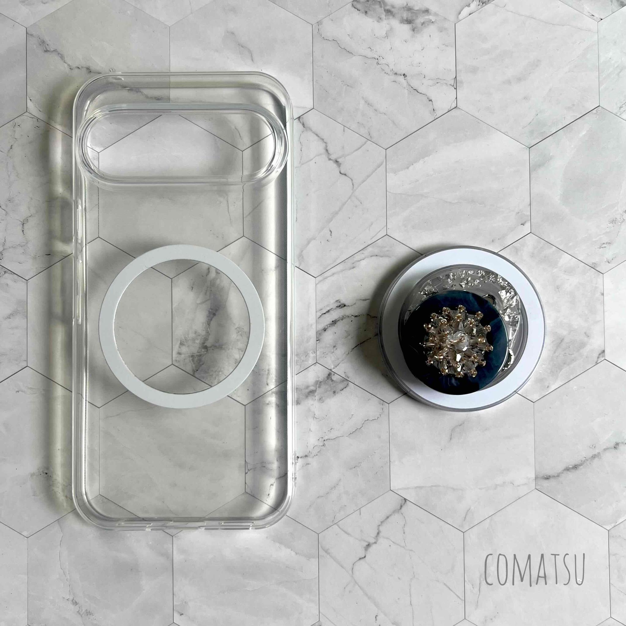 CoolBeautyマグネットグリップソケット+MagSafeスマホケース SET モバイルカバー | 5枚目